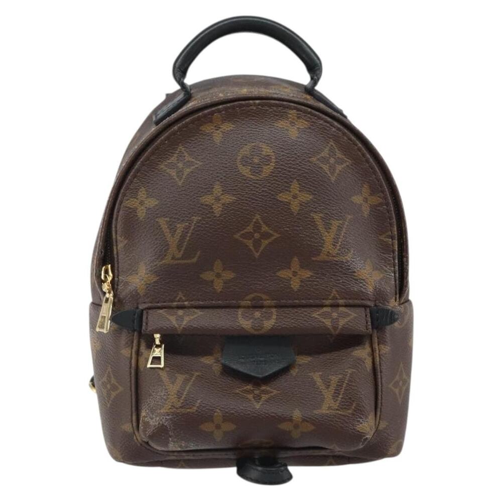 Louis Vuitton Monogram Palm Springs Mini Backpack Brown